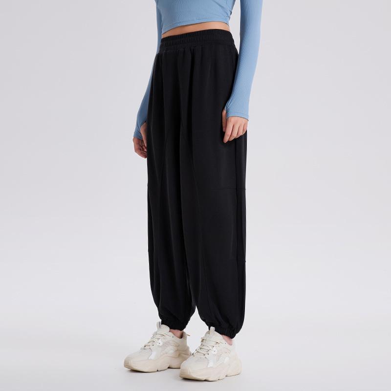 Spring and Autumn New American Sweatpants Women's Loose Sweatpants Casual Wide Leg Leggings Banana Pants Jazz Dancing