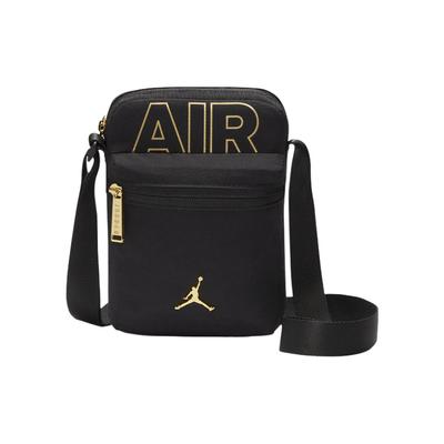Stoff Schultertasche, Crossbody Tasche Regular Unisex Schwarz Jordan FB9383-010