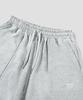 AGOD Carpenter Out Pocket Wide Sweat Shorts [Heather Grey]
