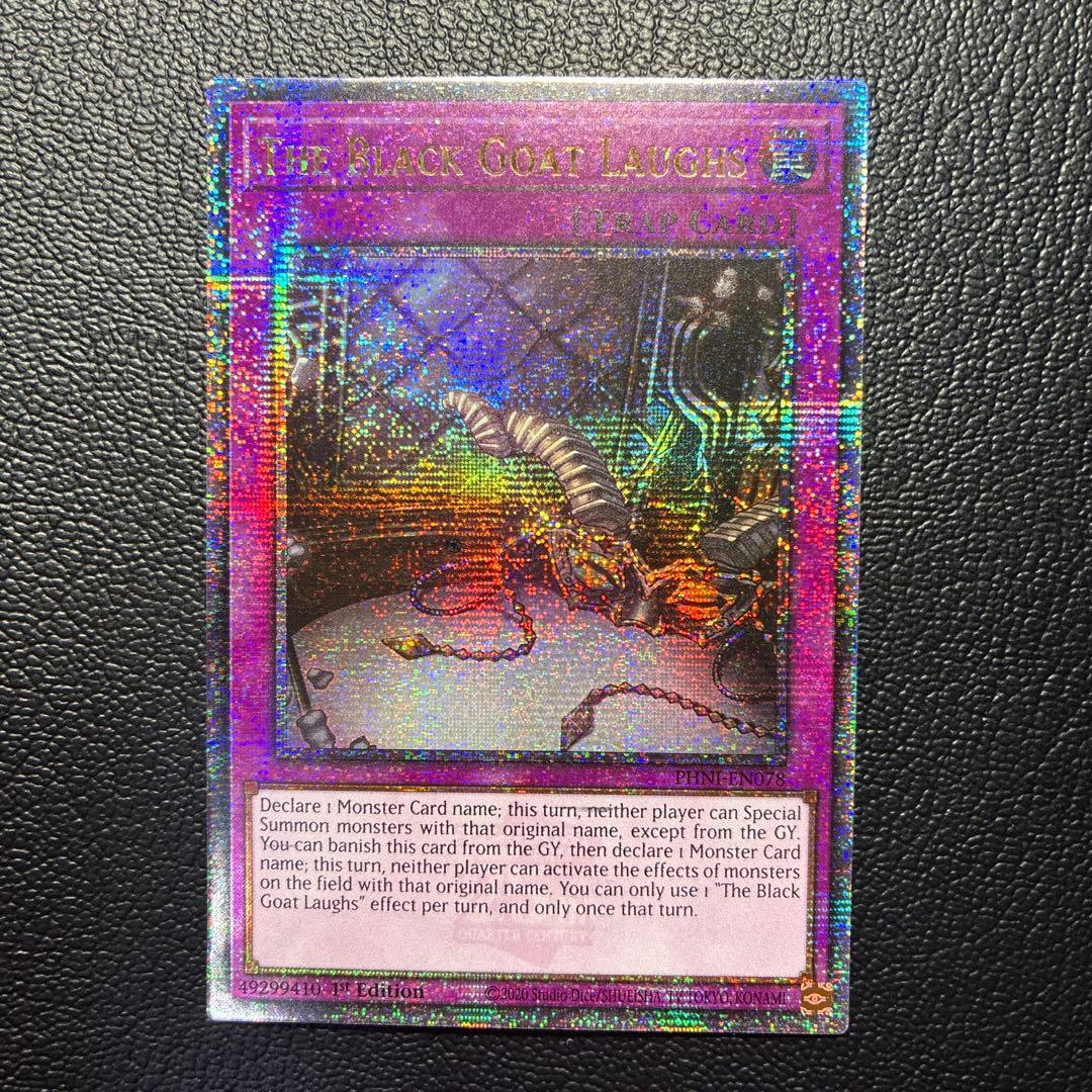 Yu-Gi-Oh! Laughing Black Goat English 25th Kuosik