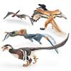Realistic Jurassic Desktop Model Of Archaeopteryx Pterosaur And Dromaeosaur With Stunning Detail