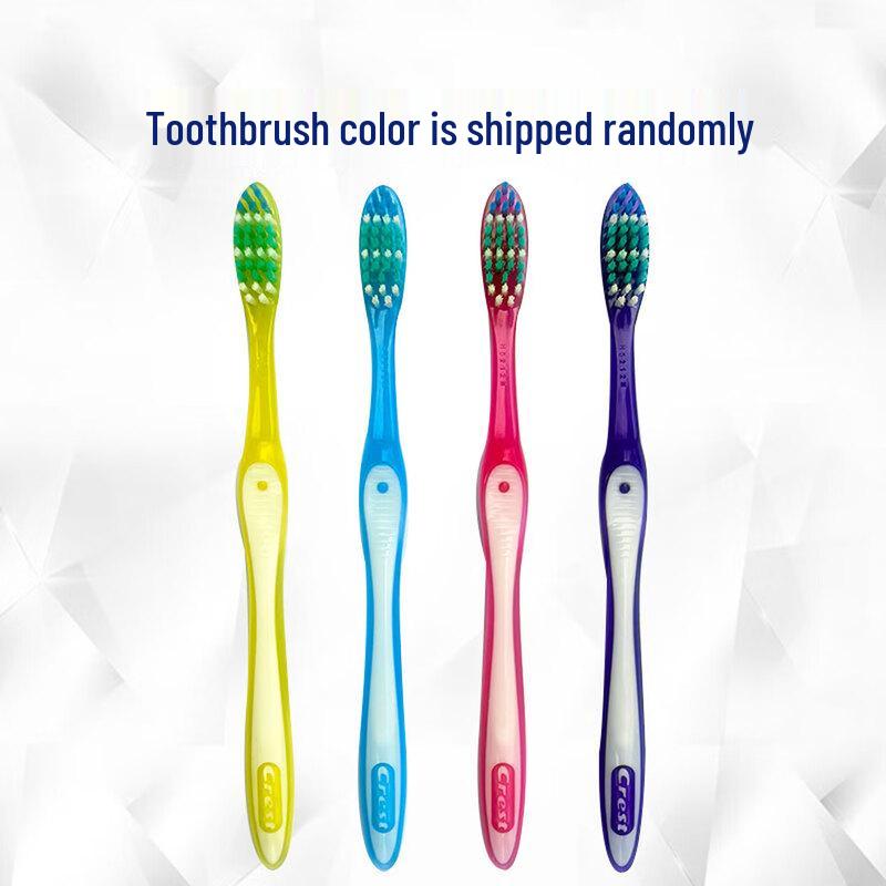 Crest 5-Color Crystal Soft Toothbrush (3-Pack)