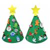 Adorable Diy 3d Cone Felt Christmas Tree Ideal For Toddler's Festive Decorations