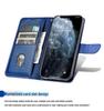 Compatible Leather Flip Case for iPhone 16, iPhone 15 Pro Max, 13, 12, 14, X, 7 Plus