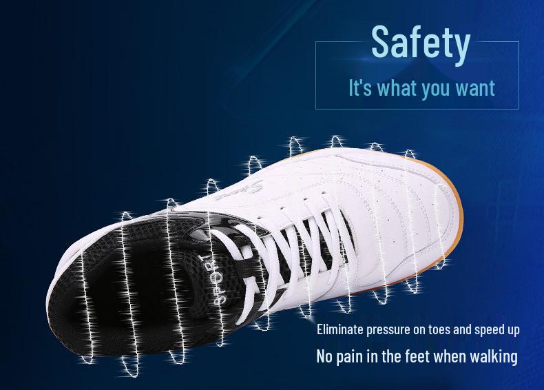 Plus Size Outdoor & Casual Sports Shoes for Men & Women - Lightweight Badminton & Table Tennis Shoes