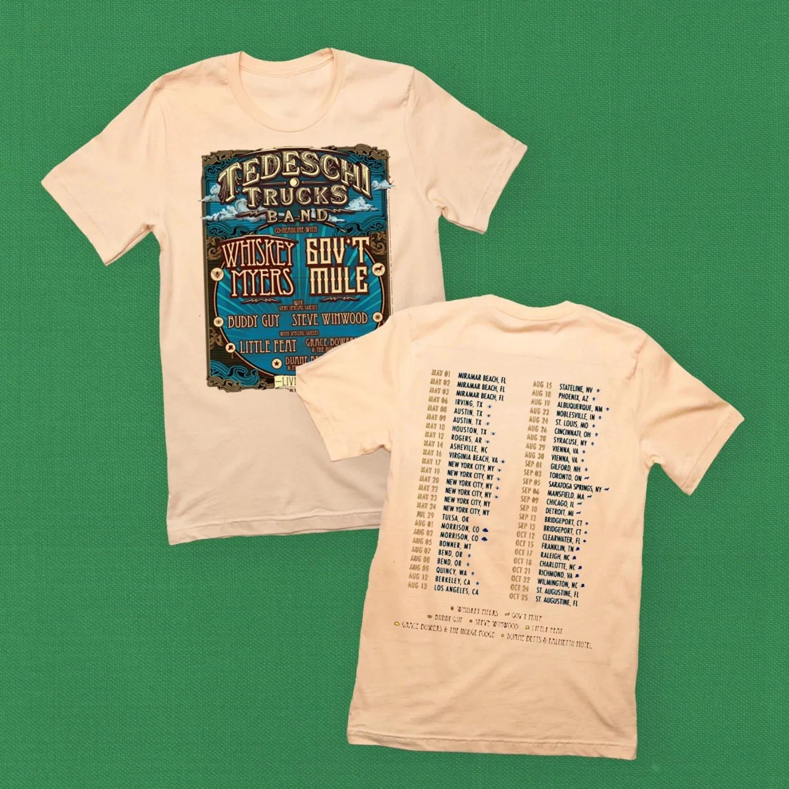NEW! Tedeschi Trucks Band Tour 2026 2-sides T-shirt All Size S-5XL S