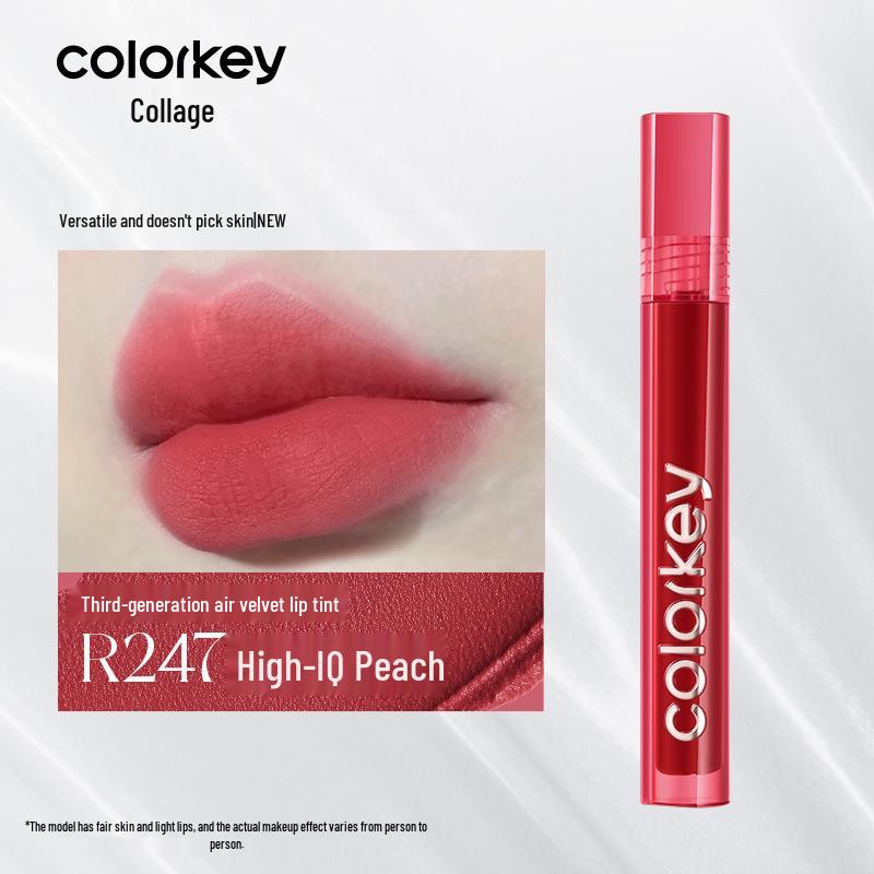 Colorkey Velvet Nude Lip Gloss Series - Mirror Shine, Matte Finish, Lip Mud
