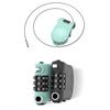 Heavy Type Combination Cable Lock for Bicycles Motorcycle Luggage Backpacks Security With Regulable Steel Wire
