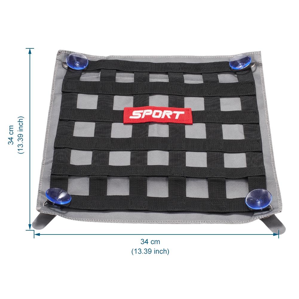Car Window Curtain Net Universal Rally Racing Style Driver Sun Shade Solar Shield Sunblind Auto Accessories 1pcs