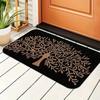 Tree of Life Doormat Is Flat Non Slip  Easy To Clean and Perfect for Placing In Front of Bathroom and Bedroom Doors Doormat Mats