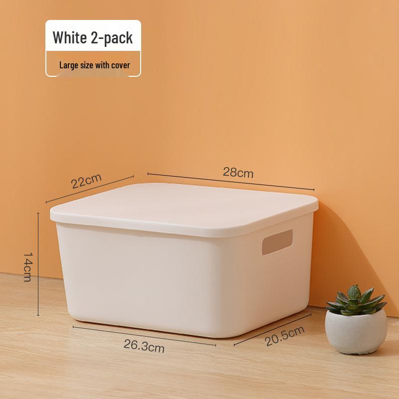 Multi-purpose Plastic Storage Basket for Cosmetics, Snacks, and Kitchen Items