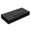 5V 10/100Mbps 8 Ports Gigabit Ethernet Network Switch Internet Hub with Power Adapter for TV Computer Games Black