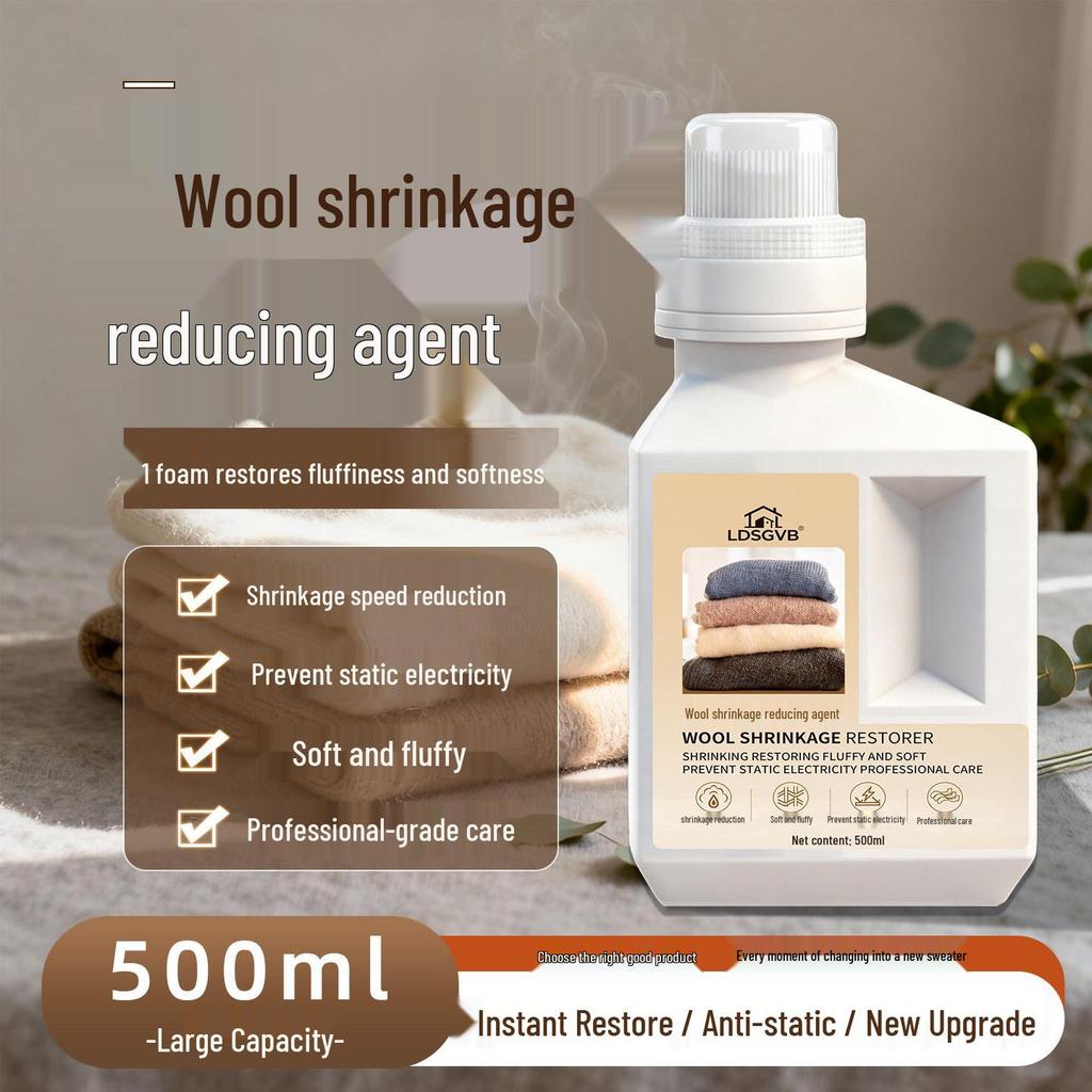 Weichspüler für Wollpullover - Reduziert Einlaufen, Macht den Stoff weich & glatt