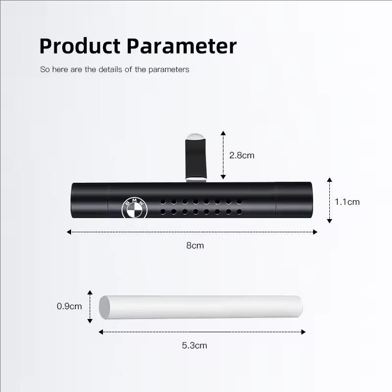 Car Air Outlet Perfume Clip Lasting Aromatherapy Auto Accessories For BMW M E30 E36 E39 E46 E60 E64 E70 E85 E87 E90 E83 /Sticker VEMZG1