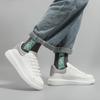Herrskor ins koreansk version av mångsidiga platå vita skor parskor vardagliga sportskor 2025 vår nya brädskor C18