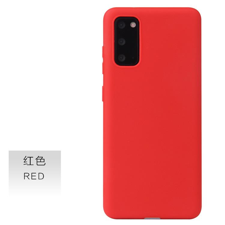 Suitable for Samsung S20plus mobile phone case All-inclusive S20ultra candy matte tpu protective case Soft silicone case