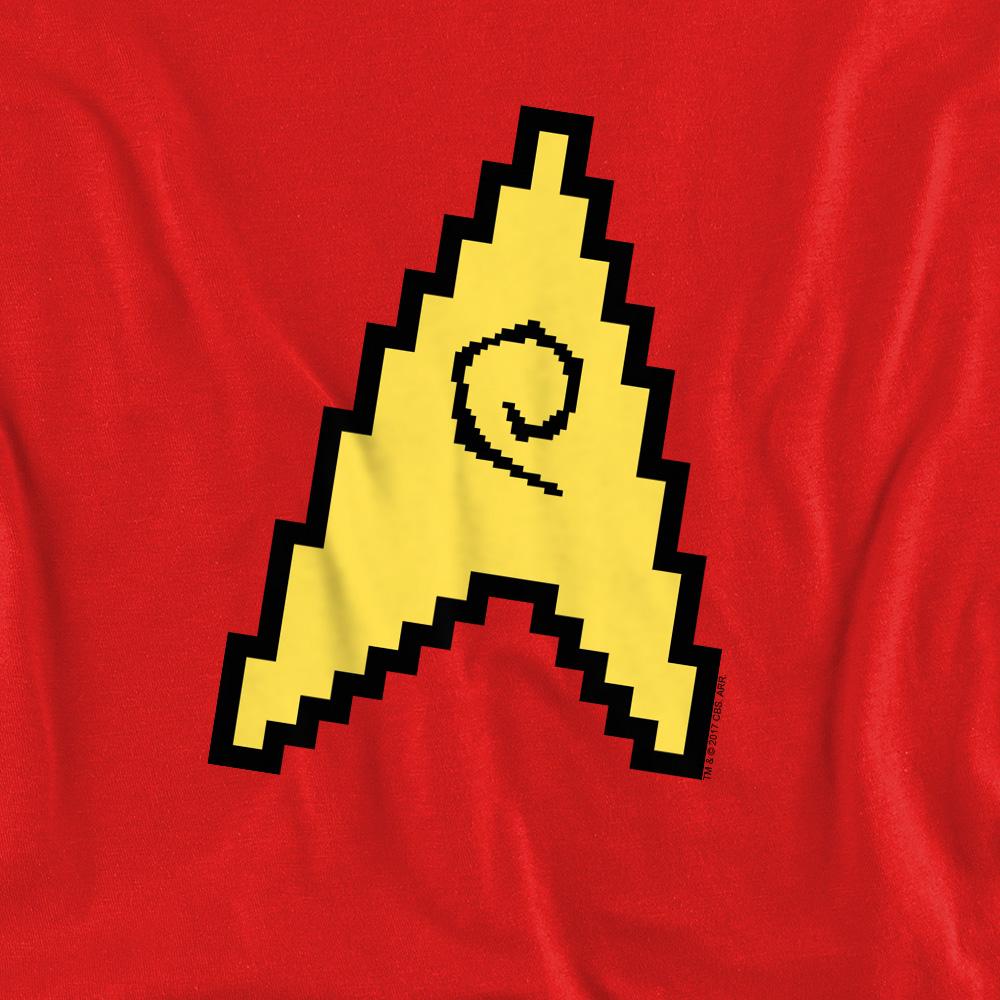 STAR TREK Unisex Adult Engineering 8-Bit Sweatshirt