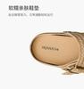2026 Spring/Summer New Boken Cool Slippers for Lazy Women, Thick Bottom Outskirt, Retro Baotou Half Slippers