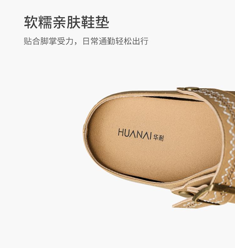 2026 Spring/Summer New Boken Cool Slippers for Lazy Women, Thick Bottom Outskirt, Retro Baotou Half Slippers