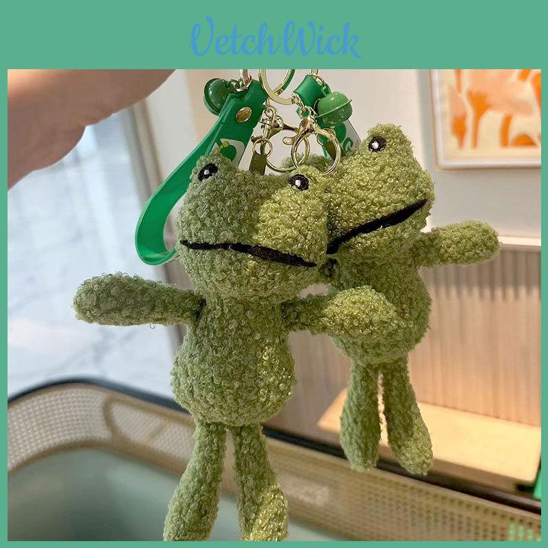 Plush Frog Keychain Cute Soft Toy For Bags Perfect Gift For All Occasions