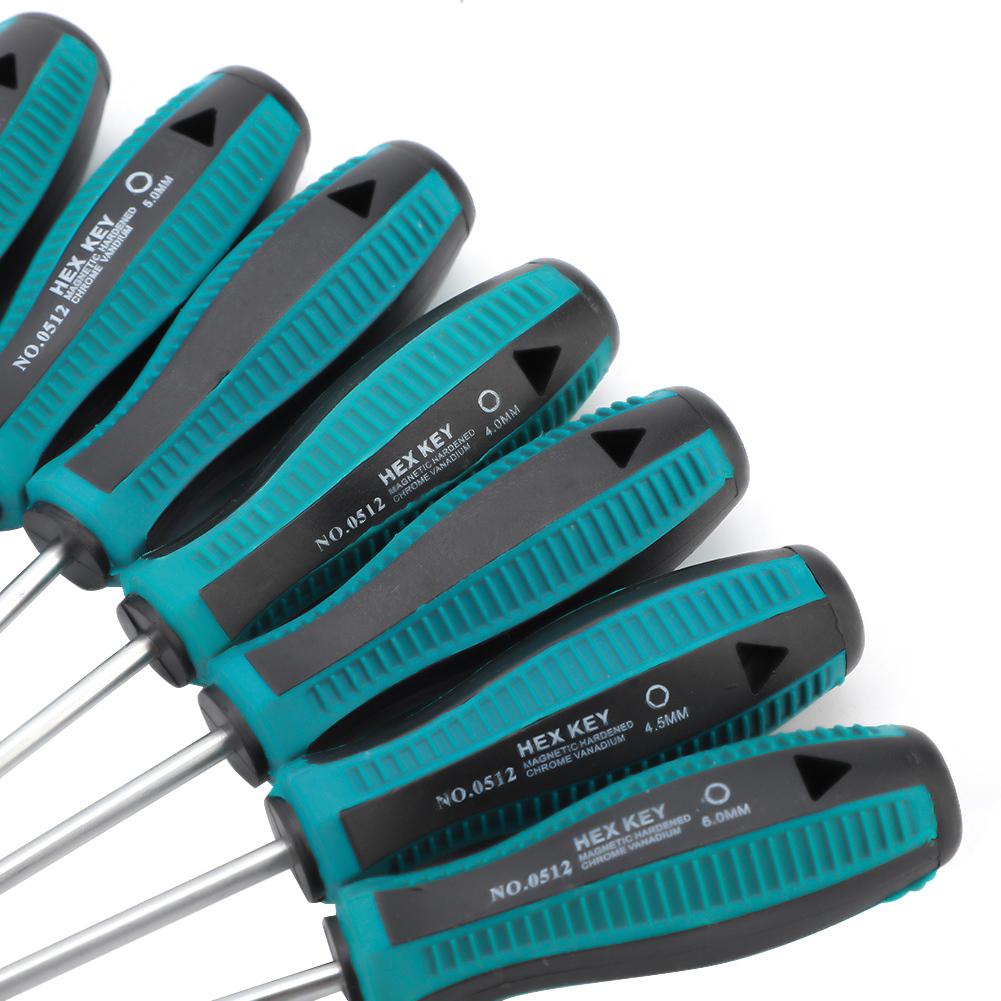 9pcs Magnetic Screwdriver Set Cross Slotted Home Hand Repair Tools