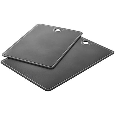 TPU Cutting Board Set Dishwasher Antibacterial Japanese S/M 2-Piece - Black, Scratch-Resistant, Safe, [Official Retailer] Z1033-050