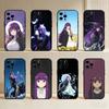 Ferm S-Sousou No F-Frieren  Phone Case For iPhone17,16,15,14,13,12 Plus,Max Soft Silicone Black Cover