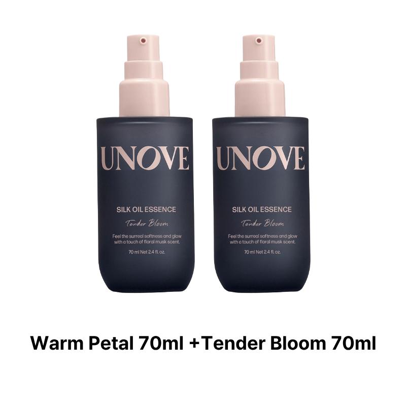 [Unove] Silk Oil Essence 70ml  (Tender Bloom / Warm Petals)