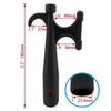 Nylon Boat Hook Rust-Resistant Boats Hook Head End For Mooring Yacht Nylon Mooring Boat Hook Head Replace Top Boat Accessories