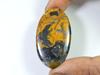60Cts. Natural Pitersite Agate Oval Cabochon Loose Gemstone 24X43X05MM SK-946