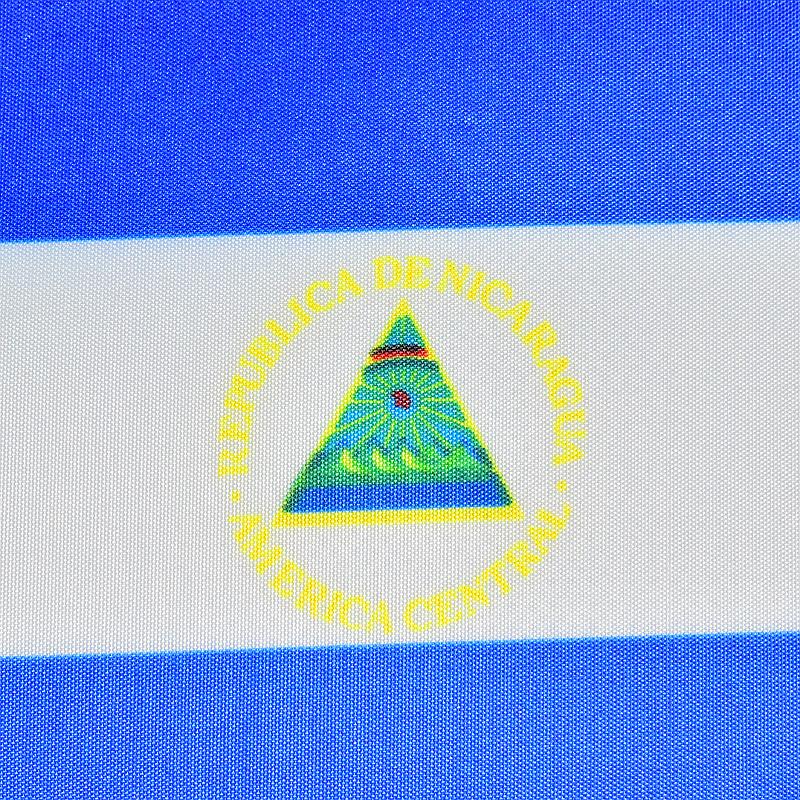 Nicaragua 10pieces of 14*21 Cm Hand-waving Flags