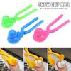 Duck Shaped Snowball Maker Clip Children Outdoor Plastic Winter Snow Sand Mold T