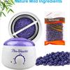 High-quality Abs Material Wax Melter Pot For Painless Full Body Hair Removal
