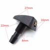 Automobile Universal Windshield Washer Sprinkler Head Wiper Fan Shaped Spout Cover Water Outlet Nozzle Adjustment Tool