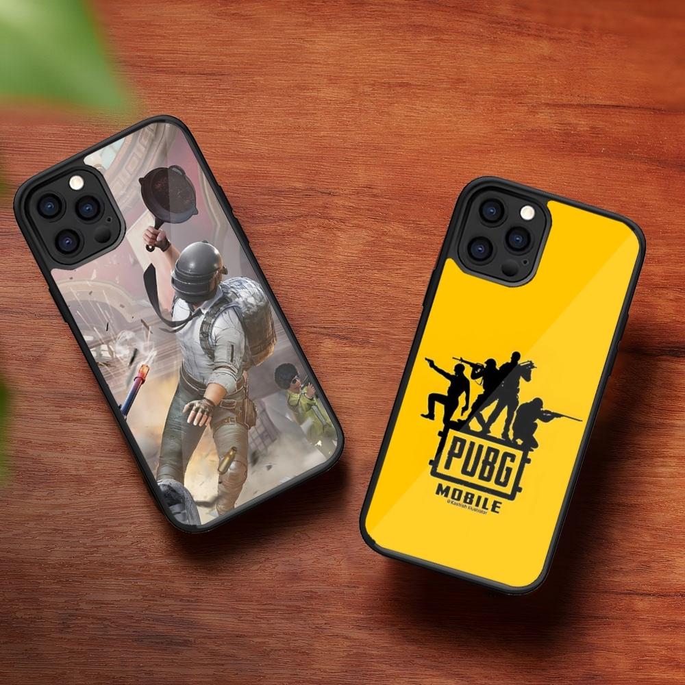 Game PUBG Phone Case for Iphone 16 15 14 13 Pro Max 12 11 Mini 7 8 Plus Se Xr X Xs Fundas Shell PC+TPU Cover