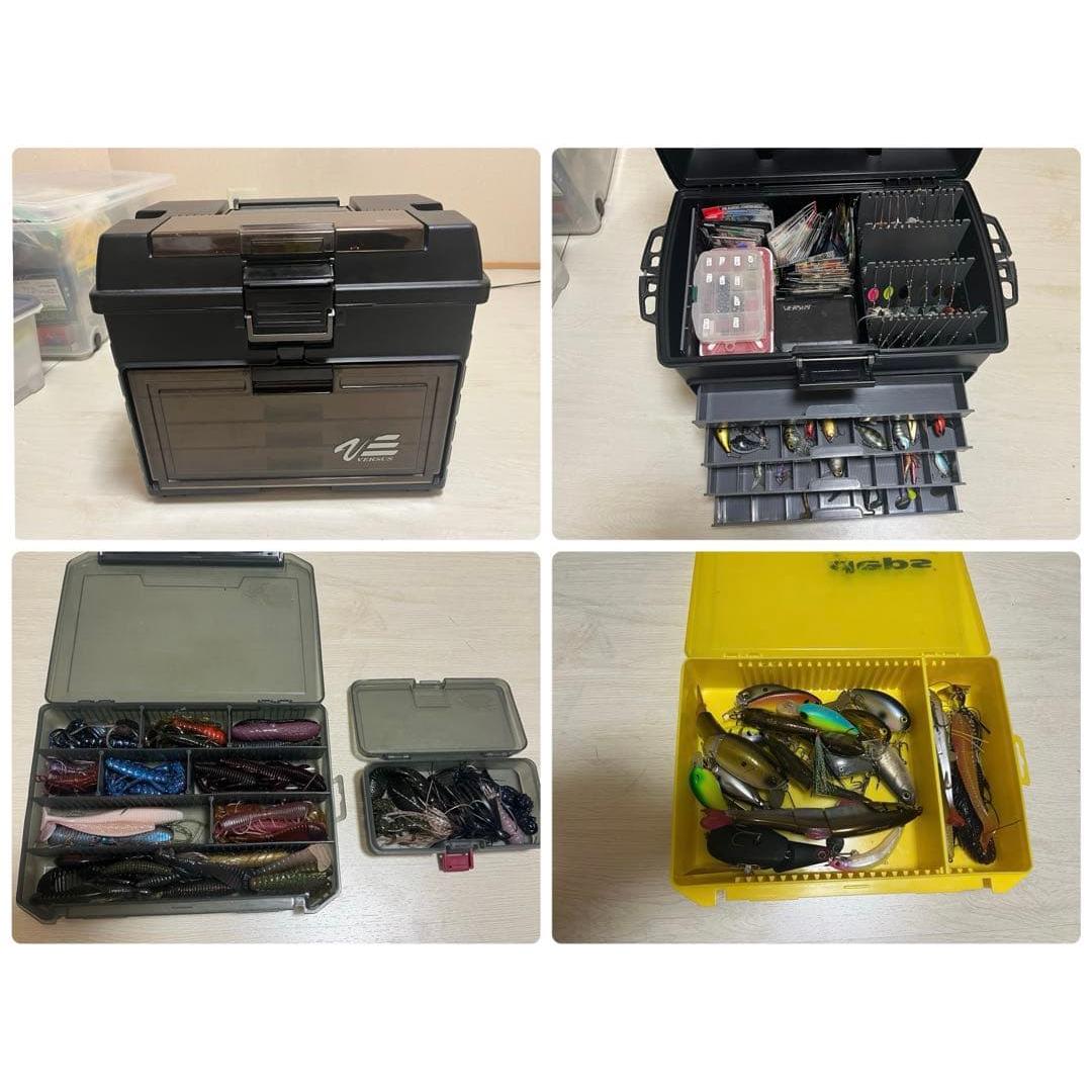 Used  We have reduced the price!! Bass fishing retirement set Bass fishing bulk sale