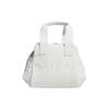 Adidas Originals Trefoil Casual Sports Two-Way Zipper Closure Synthetic Leather Tote Bag Women Tote Bag White GT5908