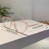 Cat Eye Glasses Women Popular Stylish Black Rim Blue Light Blocking Eyeglasses Ins Trendy Decor Design Eyewear