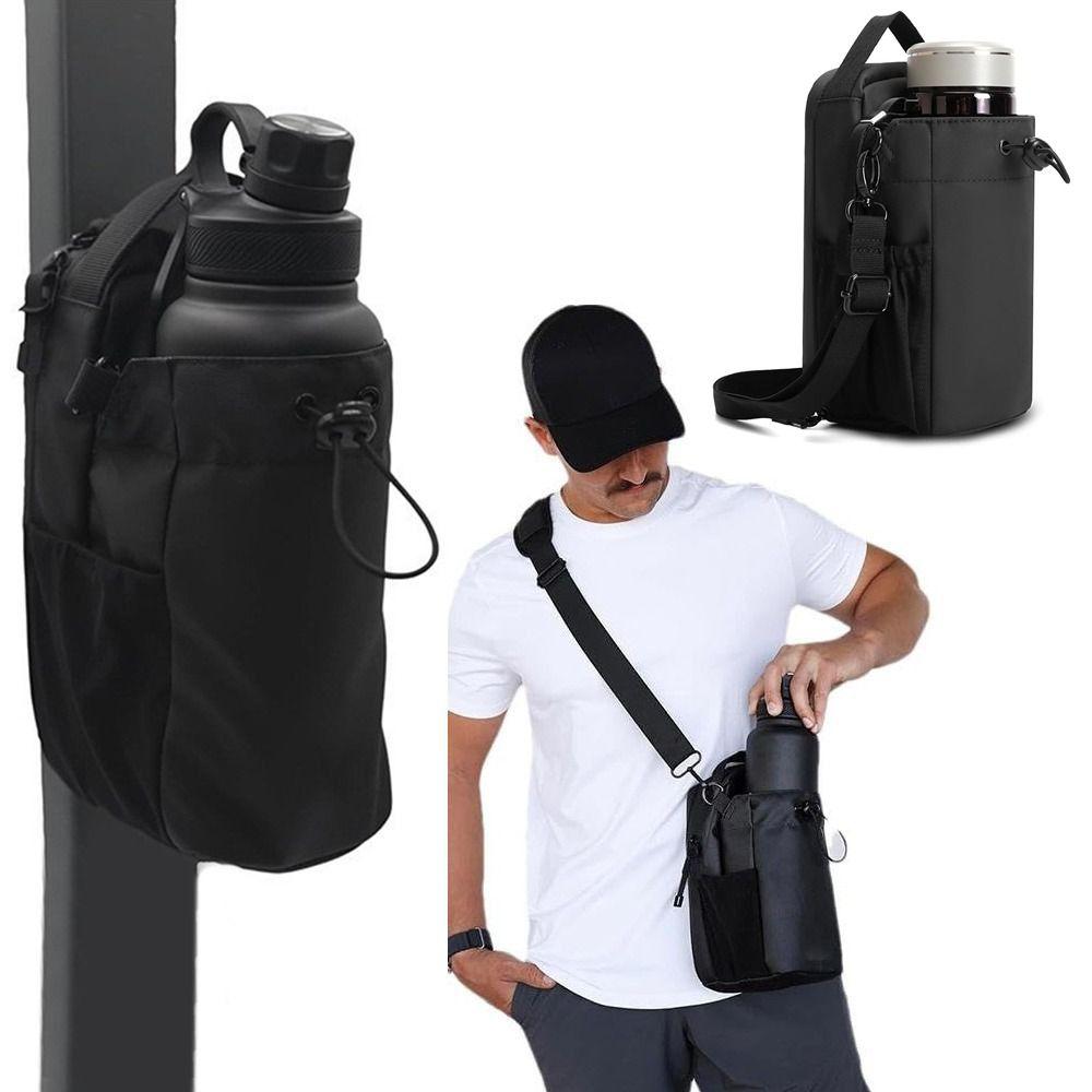 Magnetische Wasserflaschentasche mit großer Kapazität Multi-Taschen Magnet Sporttasche Outdoor-Sportarten