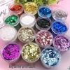 80ml Large Bottle Gold Glitter Sequin Powder for DIY Makeup, Painting, and Crafts