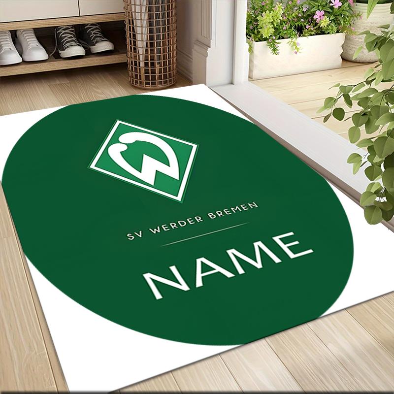 Custom Name Inter Milan Crest Carpet Rug Customizable Soft Washable Anti-Slip Home Living Room Sofa Mats Personalized Rug. 0909212