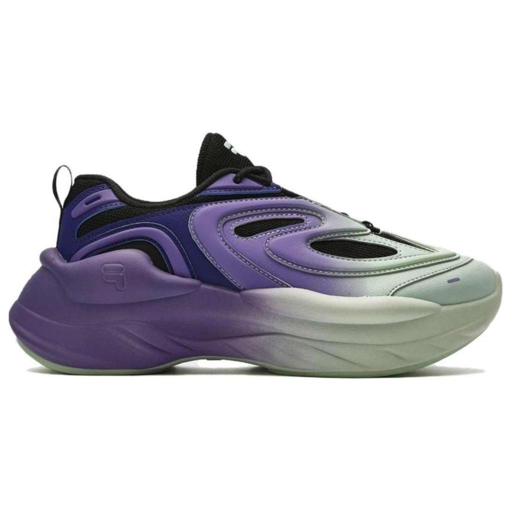 Fila Fusion Buzzard Meteor Shoes Casual Thick Sole Low Top Lifestyle Shoes Women sneaker Purple T12W341115FFD