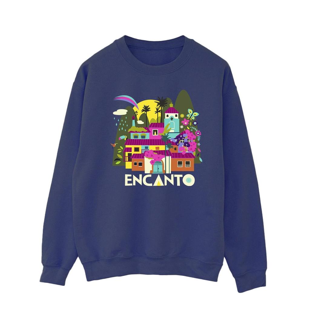 Disney Mens Encanto Many Houses Sweatshirt