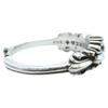 CHROME HEARTS 925 Baby Classic Double Floral Cross Ring Ring SilverUsed
