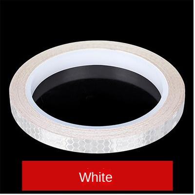 Car Reflective Tape Safety Warning Car Decoration Sticker Reflector Protective Tape Strip Film Auto Motorcycle Sticker