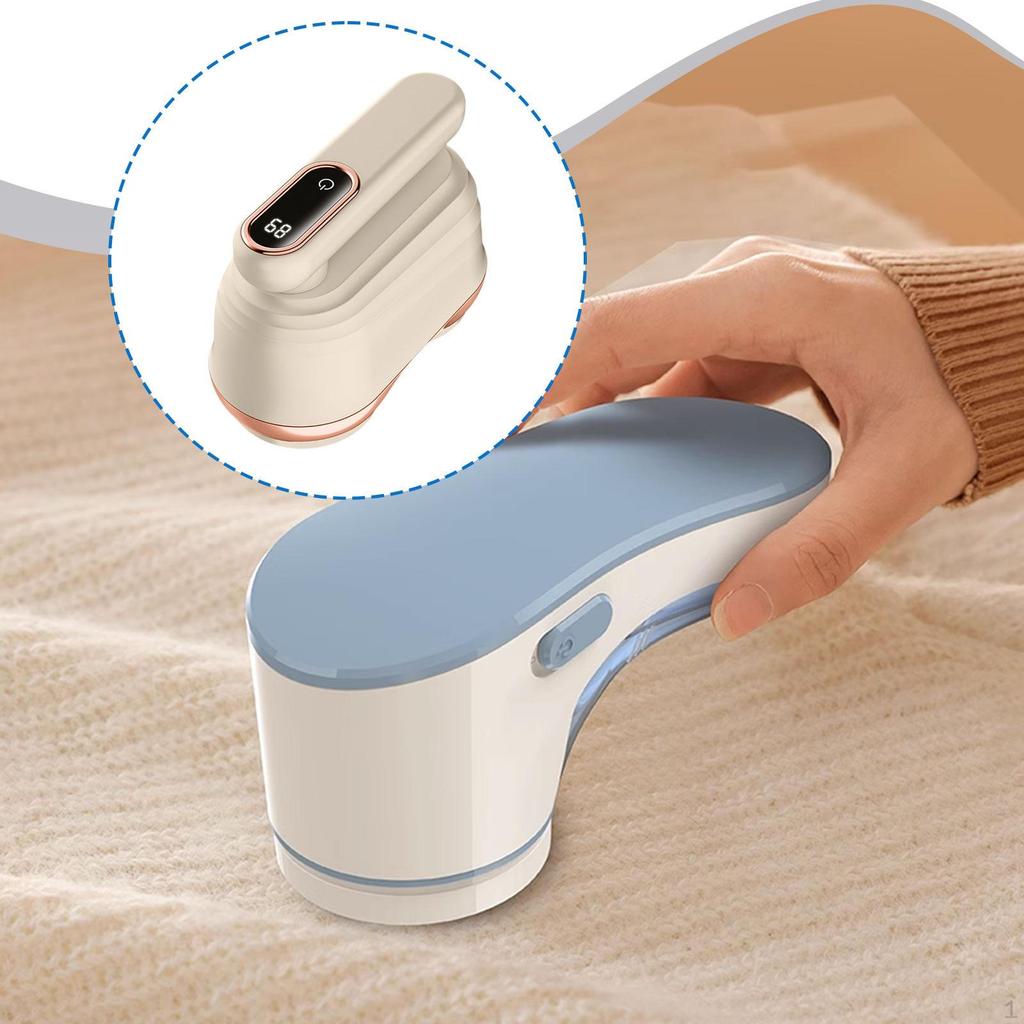 Hairball Trimmer Cordless Portable Rechargeable Sweater Shaver Defuzzer Remover for Clothes