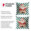 Paski Z Mikołajem Velvet - Poszewka Dekoracyjna - 40X40 - Biały