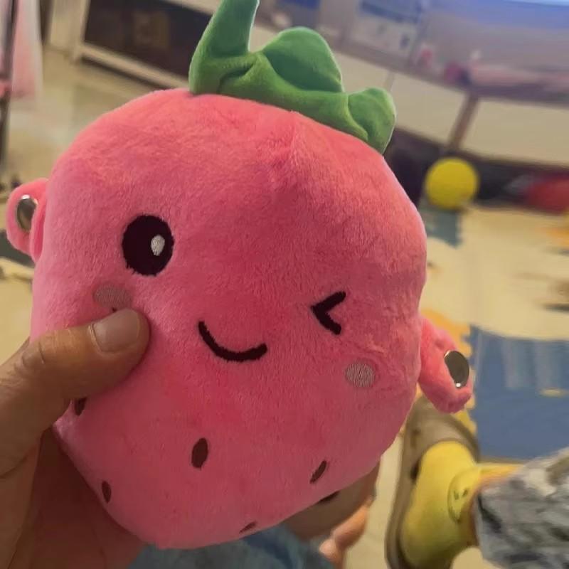 Kids Banana Fruit Induction Beat Toy Creative Music Dolls Kawaii Parent-Child Toys Sensory Party Game Collectible Toy Gift