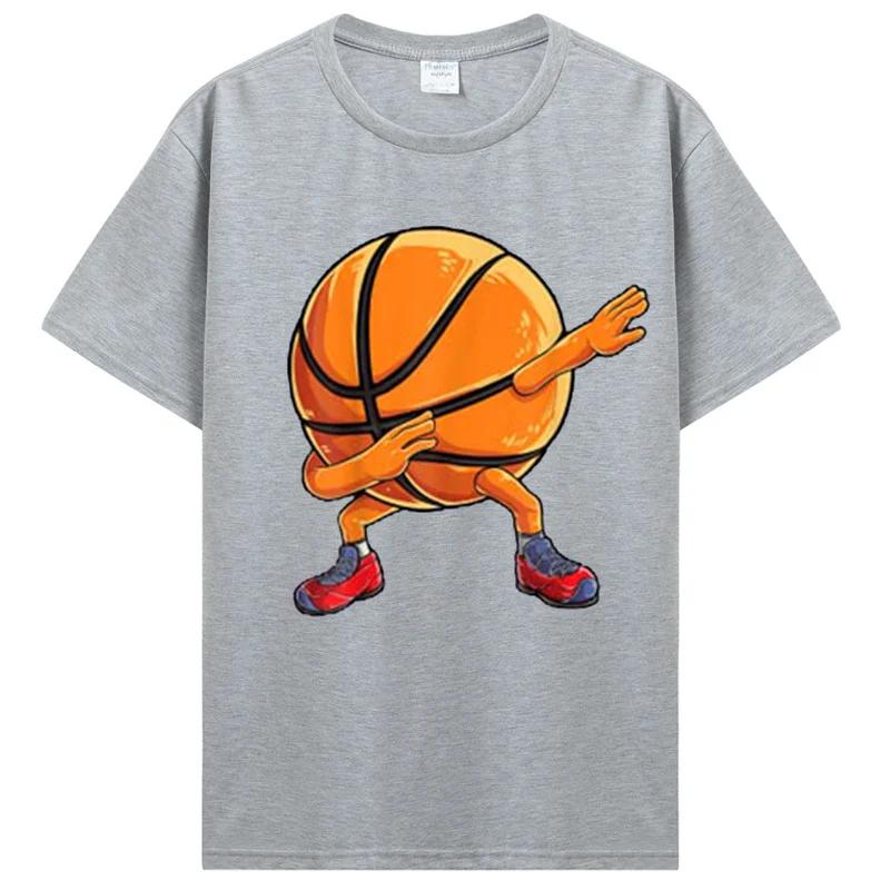 Dabbing Minge de Baschet Amuzant Bărbați Femei Jucător de Sport Dab Tricou Iubitor de Baschet Tricou Grafic Bumbac Topuri Îmbrăcăminte Streetwear