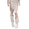 Pointed-toe Shoes, Thigh-high Ankle Boots, Retro Boots, High-heeled Long Boots for Women